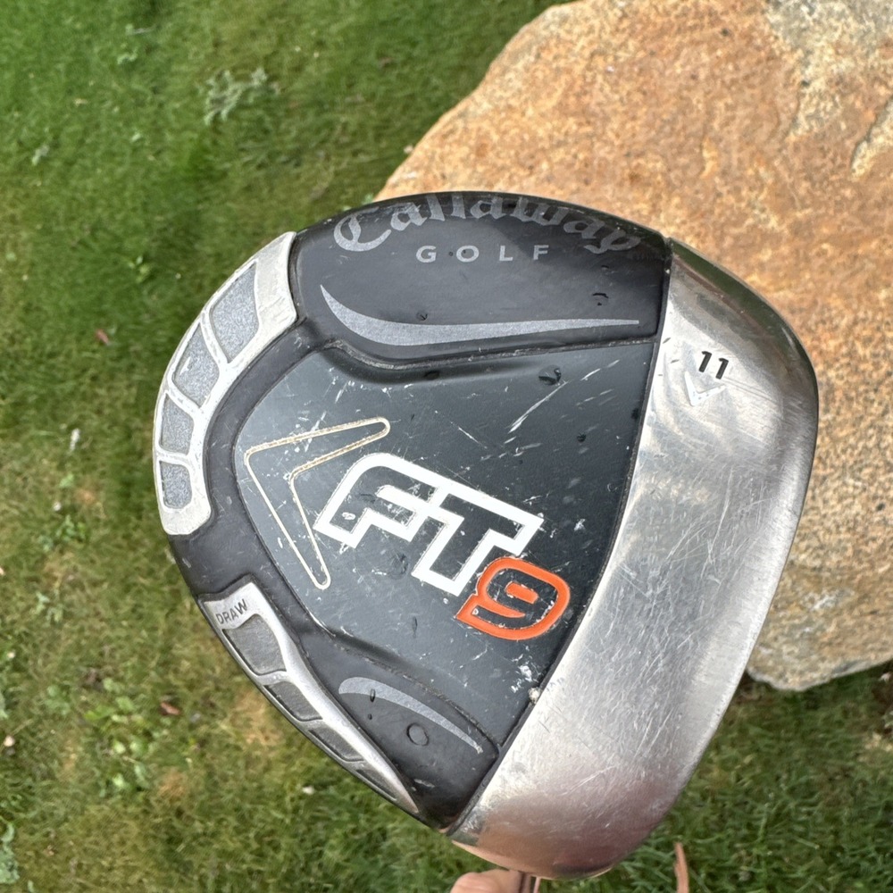 Callaway FT9 Driver 11 Degree 60 g Fujikura Shaft T-45 R-flex RH Golf Club